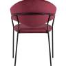 Стул Алексис велюр винный