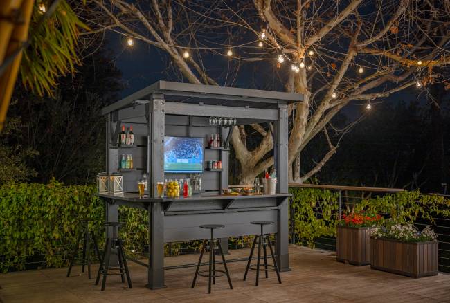 Беседка "Бар" Bar Gazebo Graphite