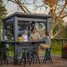 Беседка "Бар" Bar Gazebo Graphite