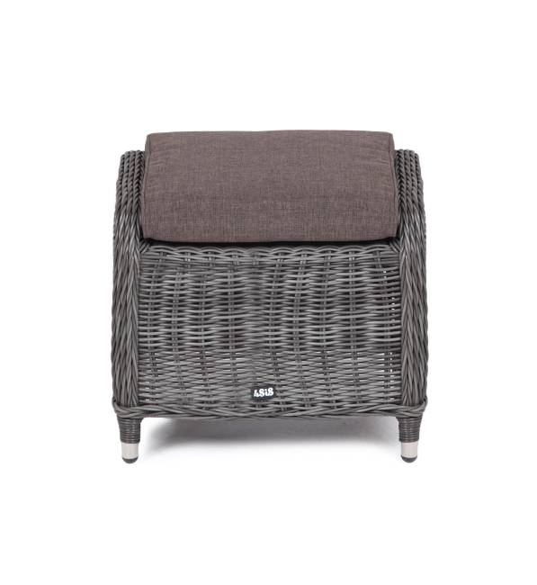 "Толедо" пуф плетеный, цвет графит