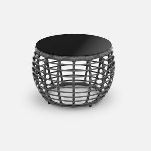 Стол Lotus D780 СТ кофейный (с упаковкой) Шоколад металлик, RAL 8017, CT.Бронза