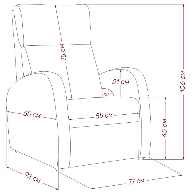 Кресло-реклайнер Leset Грэмми-2 V18 бежевый Кресло-реклайнер Leset Грэмми-2 V18 бежевый